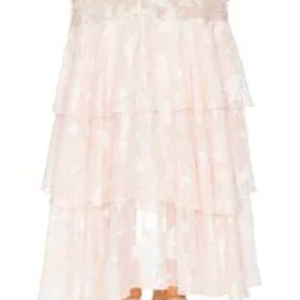 NWT ELLIATT Perla Maxi Dress in Floral Multi Pink White Formal Gown M MSRP 315 - Picture 4 of 7